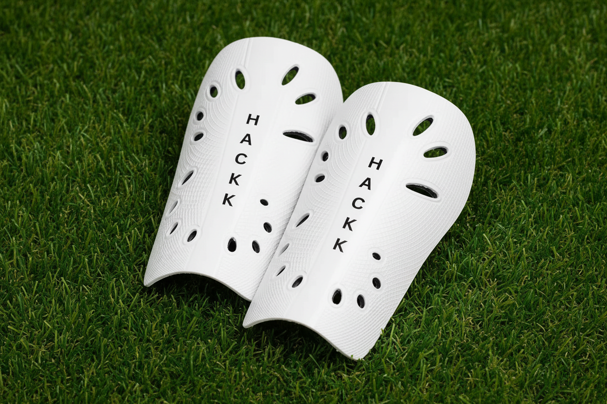Hackk Soccer shin guards size chart small medium large youth players