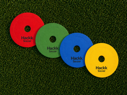 Hackk Flat Disc Markers - ( Pack of 10 )